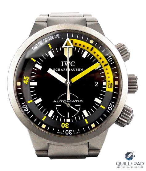 iwc deep one review|A Comprehensive Look At Mechanical Depth Gauge Watches.